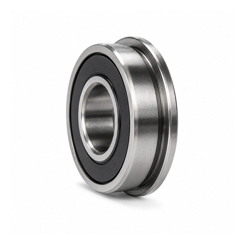 F6952RS Budget Rubber Sealed Flanged Deep Groove Ball Bearing 5x13x4mm - Allow 2-3 Days
