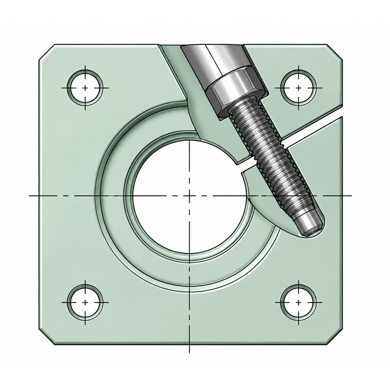 INA FW40-B Shaft Trestle - Allow 1-2 Days - Contact Us For Faster Delivery