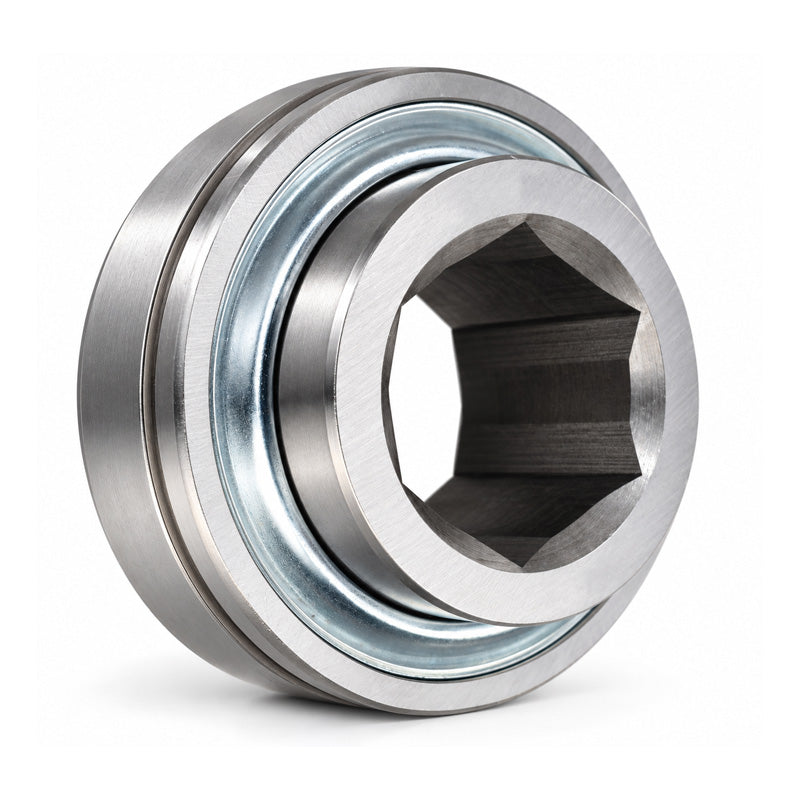 PEER GC21132NLC Baler Hex Bore Relubricatable Bearing 1.751x3.937x2.25 inch