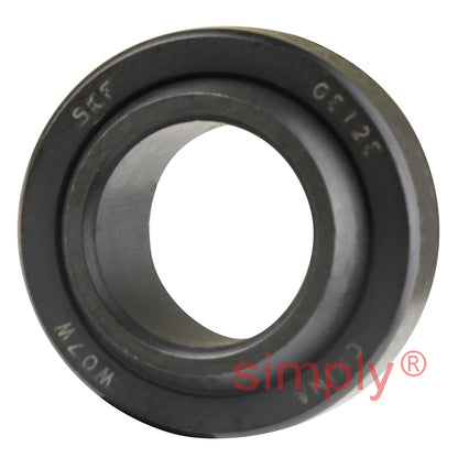 SKF GE12E Spherical Plain Bearing Steel / Steel 12x22x7x10mm