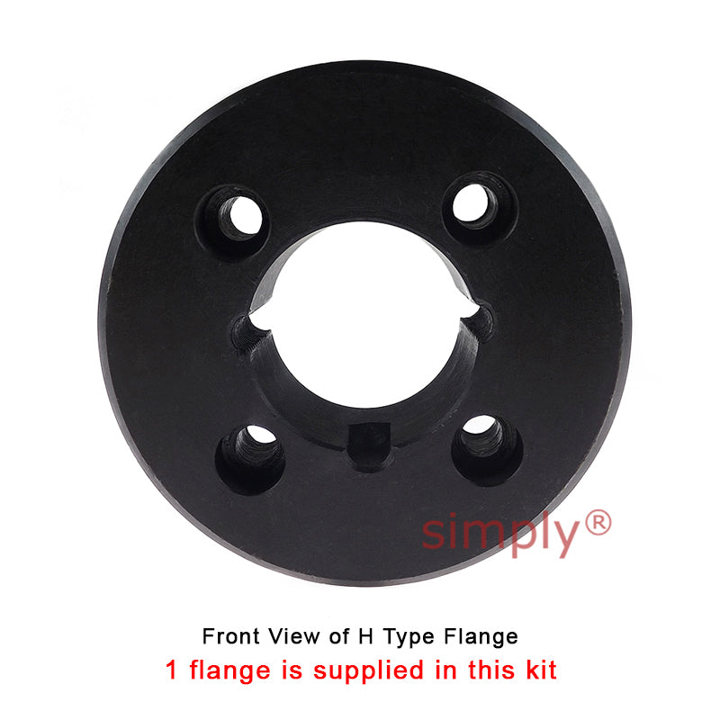 Major Brand F40H/F40B Outer Facing Taper Bore/Pilot Bored Tyre Drive Coupling Assembly with Natural Rubber Tyre
