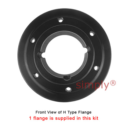 Major Brand F110H/F110F Inner/Outer Facing Taper Bores Type Tyre Drive Coupling Assembly with Natural Rubber Tyre