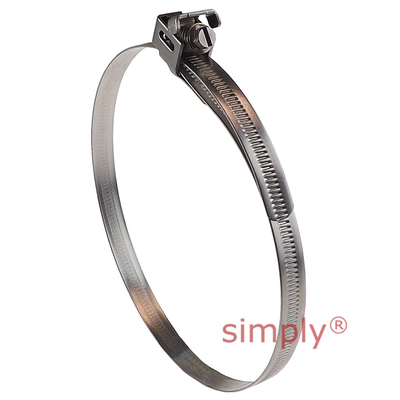 CAS455MS Zinc Plated Steel Jubilee Quick Release Captive Strap Adjustment Range 50mm-455mm Band Width 11mm