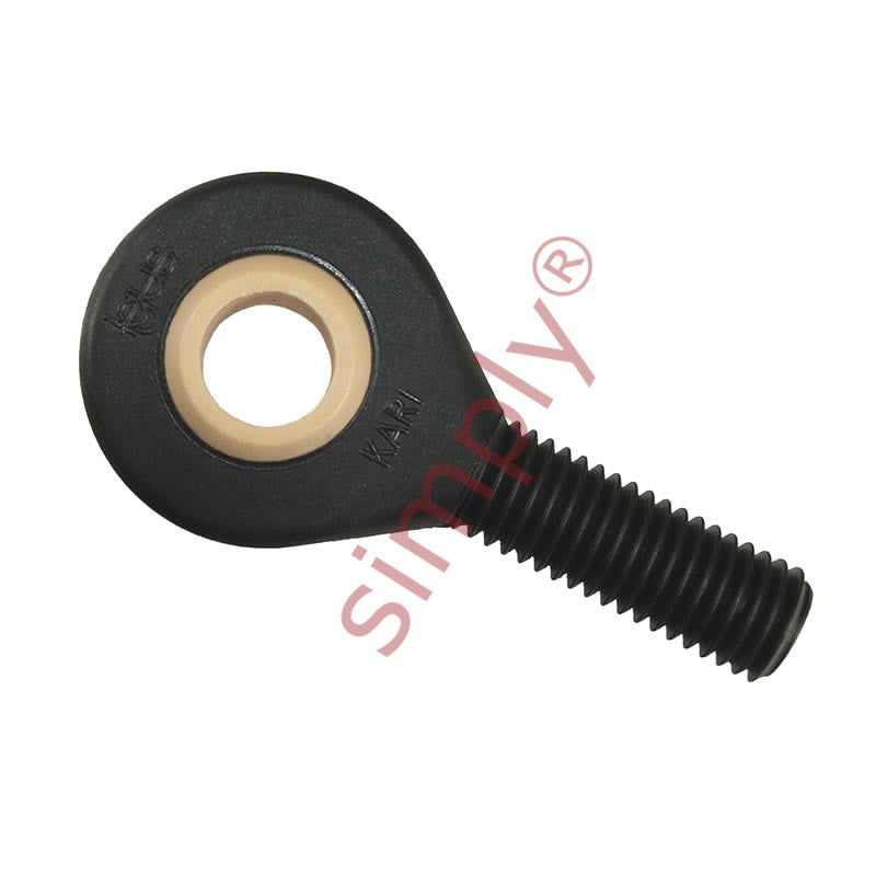 igubal KALI10 Left Hand Male Plastic Rod End 0.625 inch Bore 5/8-18 Thread - Allow 2-3 Days