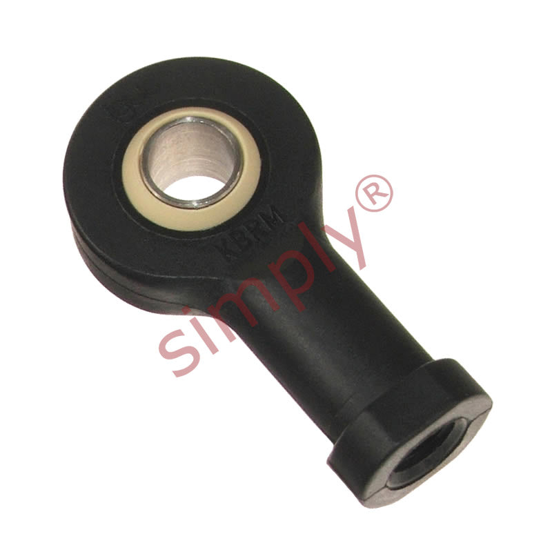 igubal KBRM20MH Right Hand Female Plastic Rod End 20mm Bore M20x1.5 Fine Thread with Metal Insert