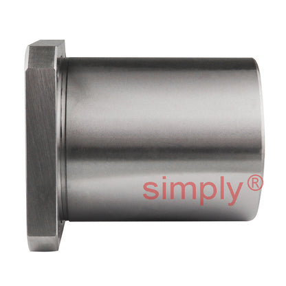 LMEK60UU Square Flanged Linear Ball Bushing with Rubber Seals and Resin Retainer 60x90x125mm