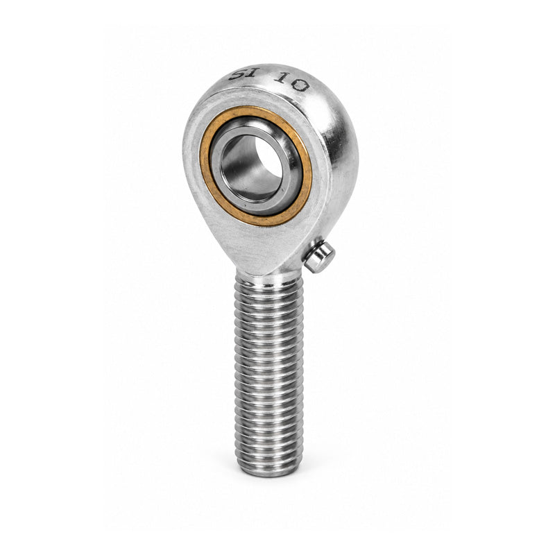 Fluro GALOW20 Left Hand Zinc Plated Steel / PTFE Lined Maintenance Free Male Plain Rod End M20x1.5 Thread
