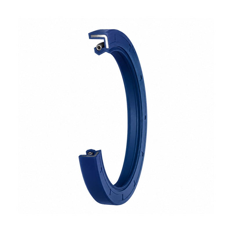 NAK 40x55x8mm Blue Corrugated Nitrile Rubber Double Lip Rotary Shaft Oil Seal with Garter Spring TG - Allow 7-10 Days