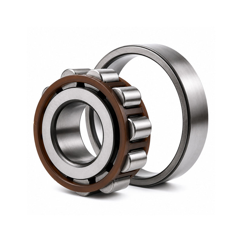 SKF N212ECP Single Row Cylindrical Roller Bearing with Polyamide Cage 60x110x22mm
