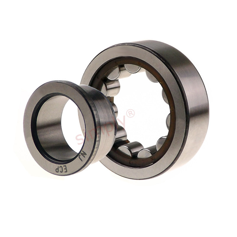 SKF NJ310ECPC4 Single Row Cylindrical Roller Bearing with Polyamide Cage 50x110x27mm