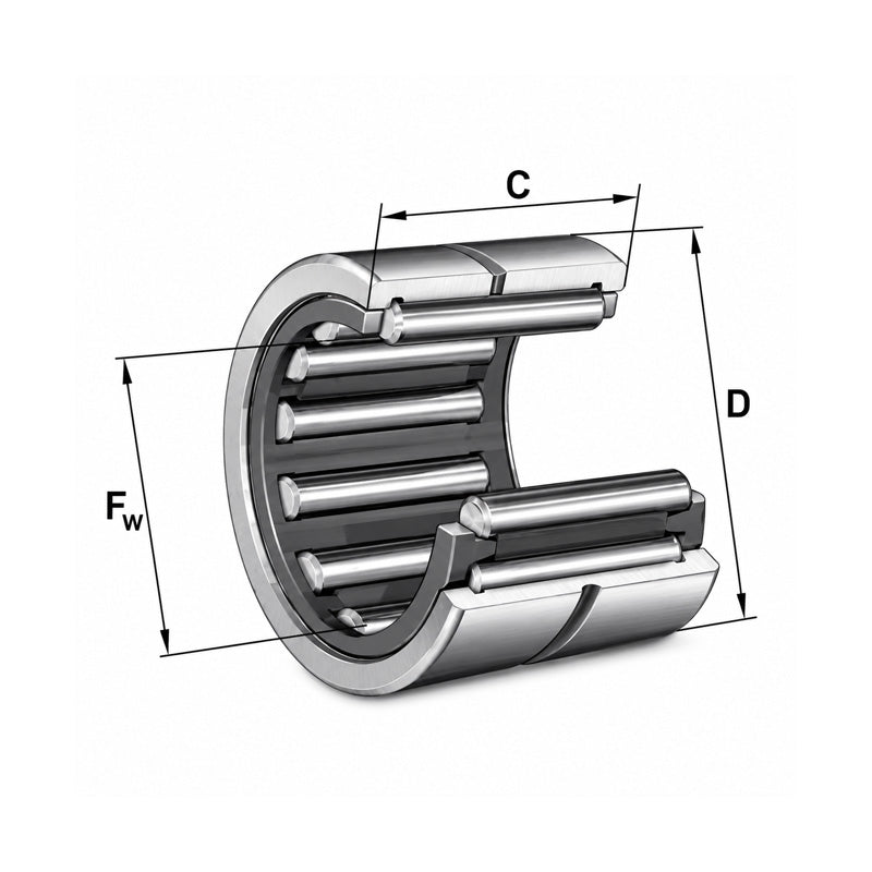 INA NK42/20 Machined Needle Roller Bearing 42x52x20mm - Allow 1-2 Days - Contact Us For Faster Delivery