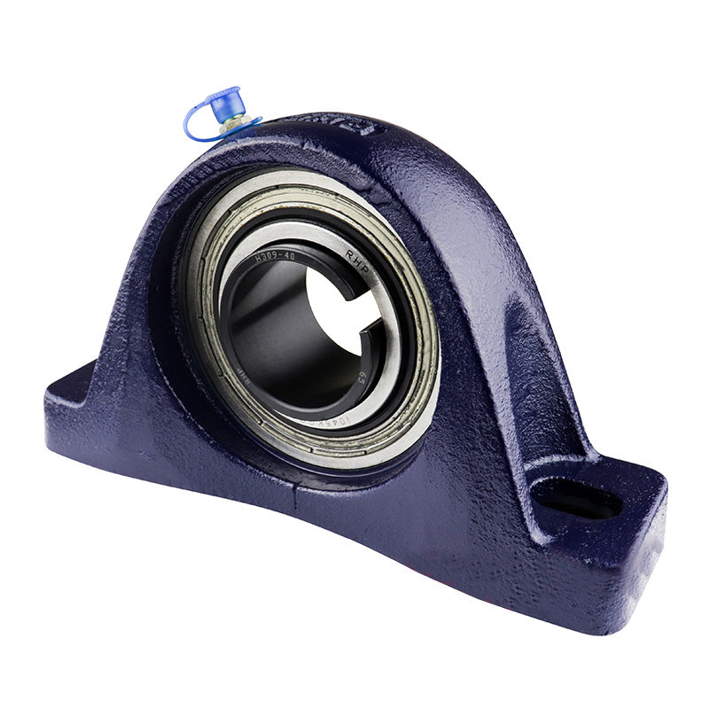 RHP NP1035K Two Bolt Cast Iron Pillow Block and 1-3/16 Bore and Taper Bore Insert (No Sleeve)