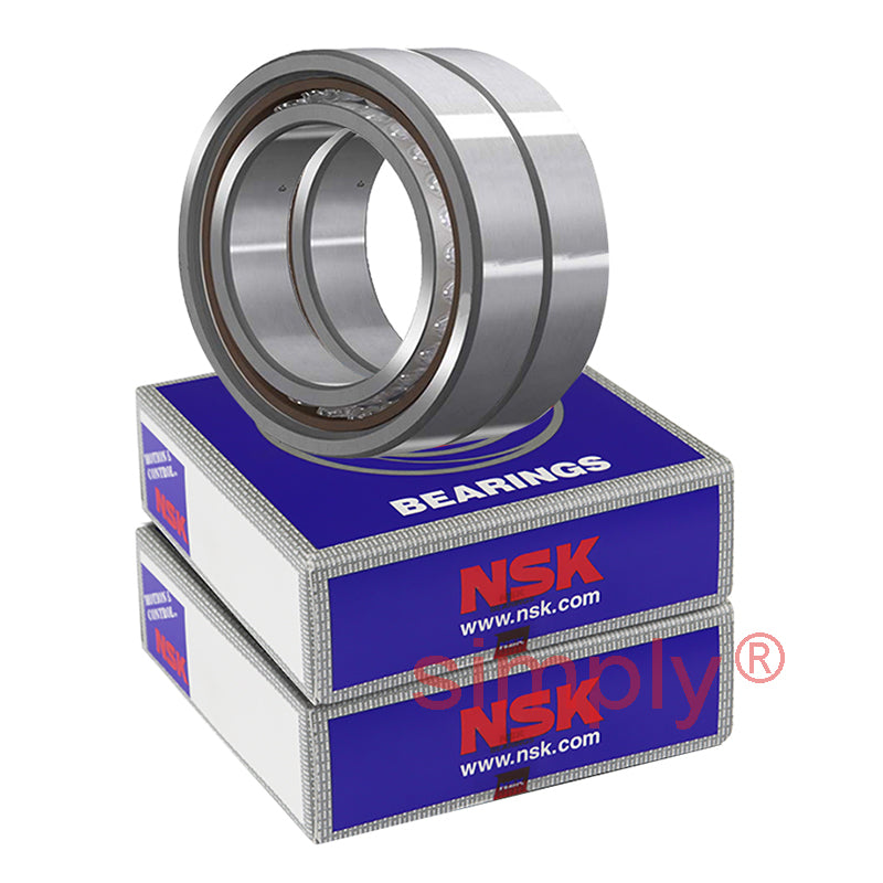 NSK 7205A5TRDULP3 Super Precision Angular Contact Spindle Bearing 25x52x15mm (Set of 2)