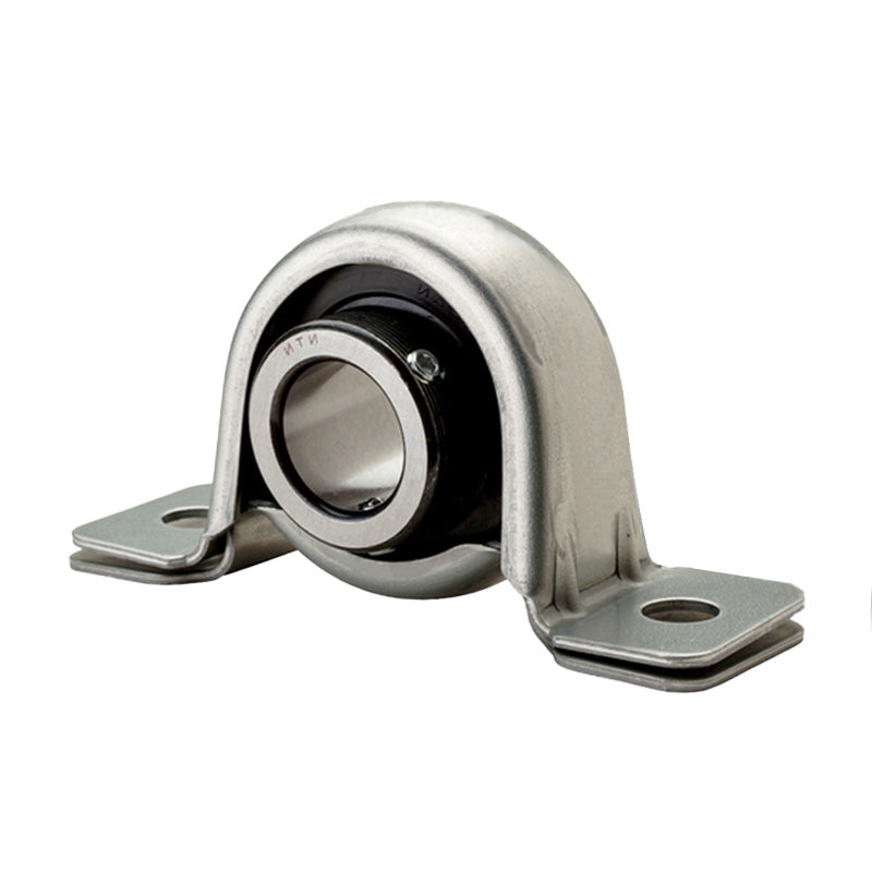 NTN AELPP205-015 Imperial Pressed Steel Two Bolt Plummer Block Housing with 15/16 inch Eccentric Collar Insert - Allow 2-3 Days