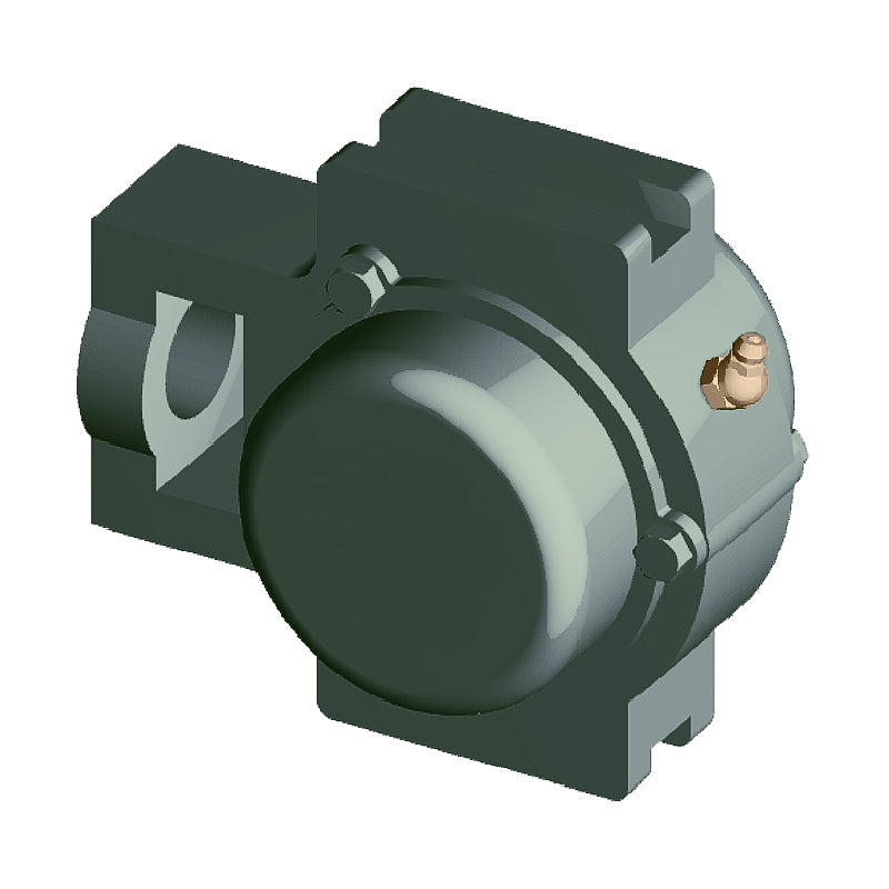 NTN M-CM-UCT212-204D1 Imperial Cast Iron Take Up Unit with 2-1/4 inch Bore Bearing Unit with Cast Iron Cover - Closed Version - Allow 2-3 Days