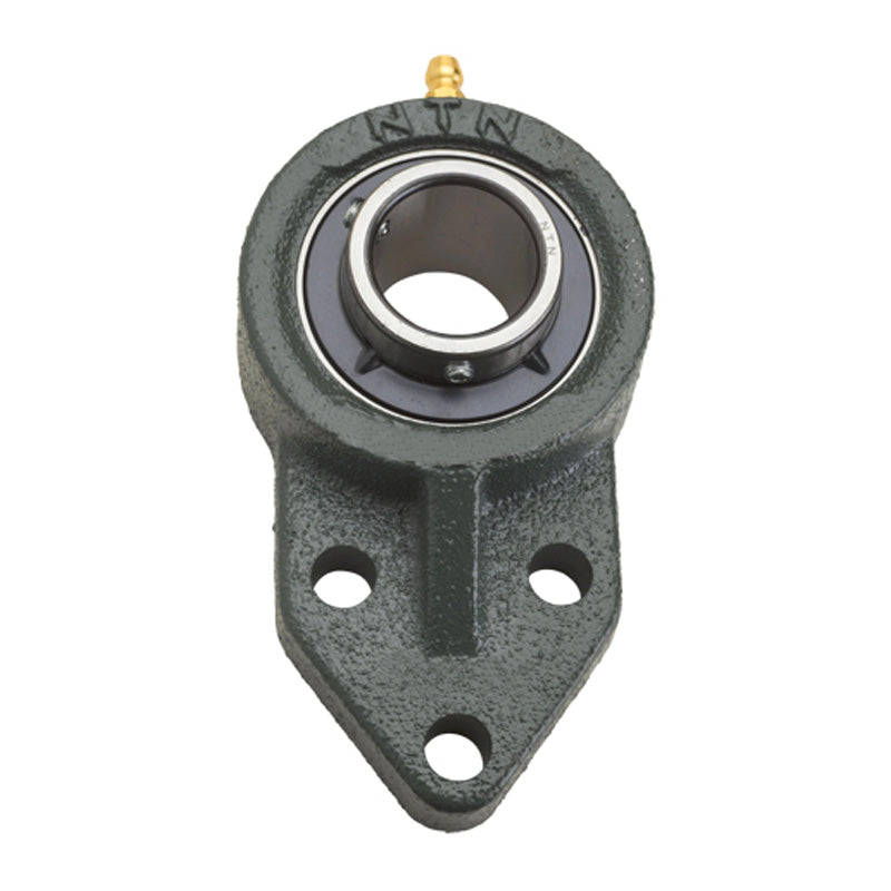 NTN UCFH202D1 Metric 3 Bolt Cast Iron Bracket Flange Bearing 15mm Bore - Allow 2-3 Days