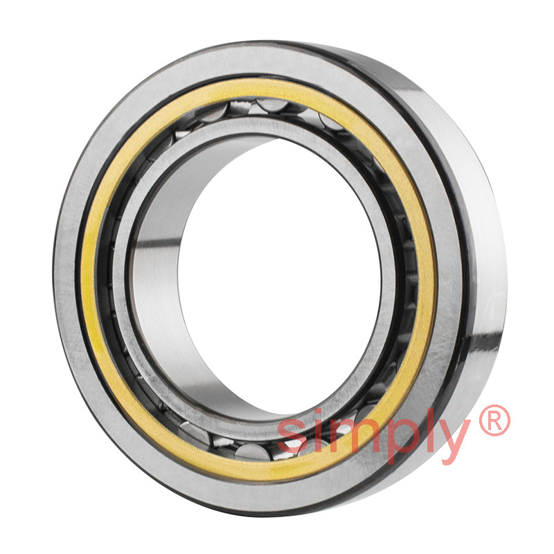 SKF NU1008ML Single Row Cylindrical Roller Bearing with Brass Cage 40x68x15mm