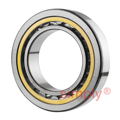 SKF NU1008ML Single Row Cylindrical Roller Bearing with Brass Cage 40x68x15mm