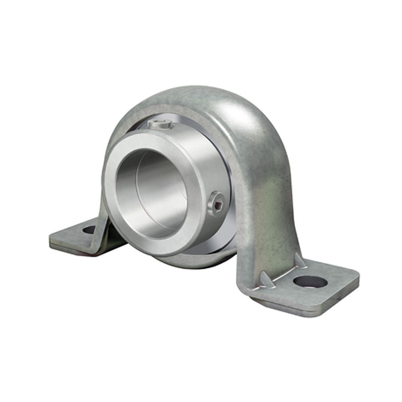 SKF P20FM Pressed Steel Plummer Block with Grub Screw Insert 20mm Bore