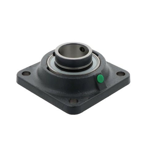 INA PCJY45XL Four Bolt Cast Iron Square Housing with Grub Screw Insert 45mm Bore