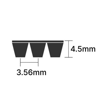 962PK/379K Pix Poly V Multiple Ribbed Belt 962mm/37.9 inch Length