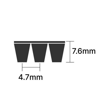 4622PL/1820L Pix Poly V Multiple Ribbed Belt 4622mm/182 inch Length with 18 Ribs Allow 2-3 Days