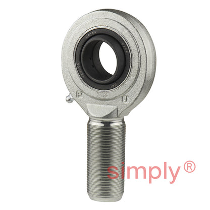 SKF SA30ES Right Hand Steel / Steel Plain Male Rod End M30x2 Thread