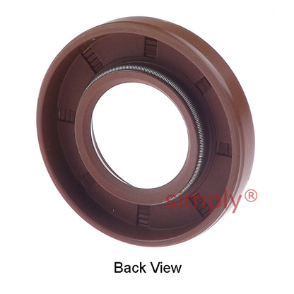 25x52x7mm SC / R21 Single Lip FKM Rubber Metric Rotary Shaft Oil Seal with Garter Spring