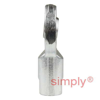 SKF SI12C Right Hand Steel / PTFE Sintered Bronze Lined Plain Female Rod End M12 Thread