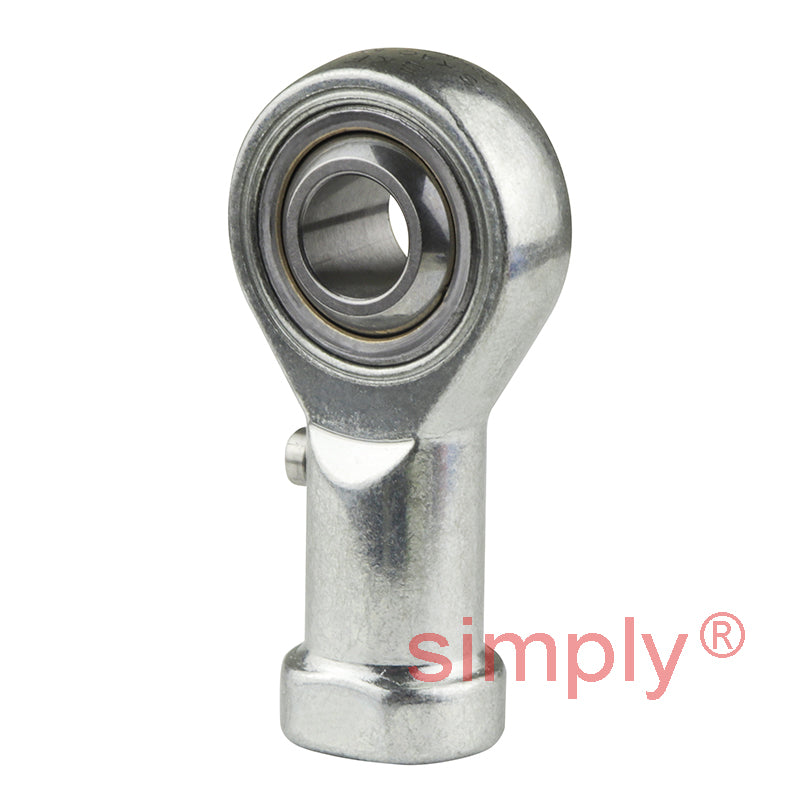 SKF SIKAC10M Right Hand Steel / Bronze Lined Plain Female Rod End M10 Thread
