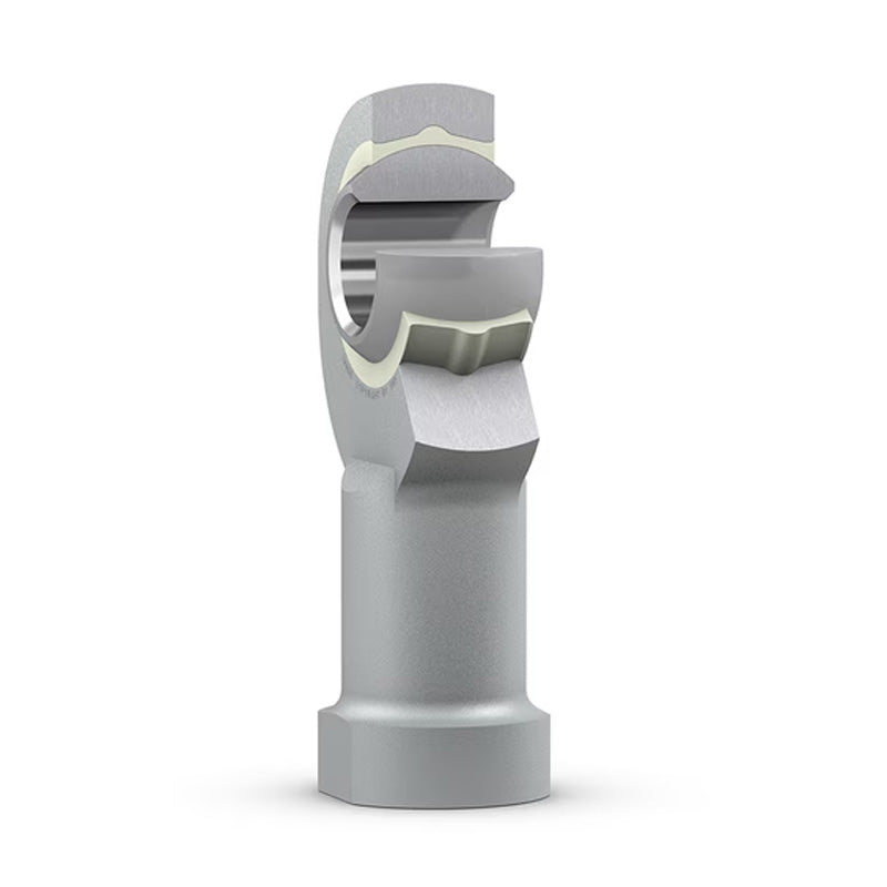 SKF SILKB16F Left Hand Steel / PTFE FRP Lined Plain Female Rod End M16 Thread