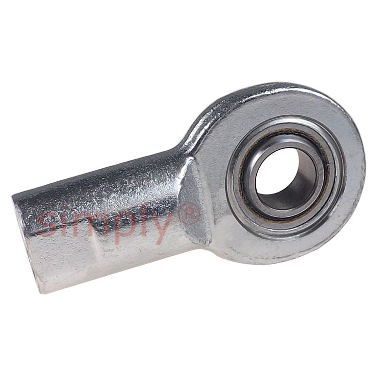 SKF SI17C Right Hand Steel / PTFE Sintered Bronze Lined Plain Female Rod End M16 Thread