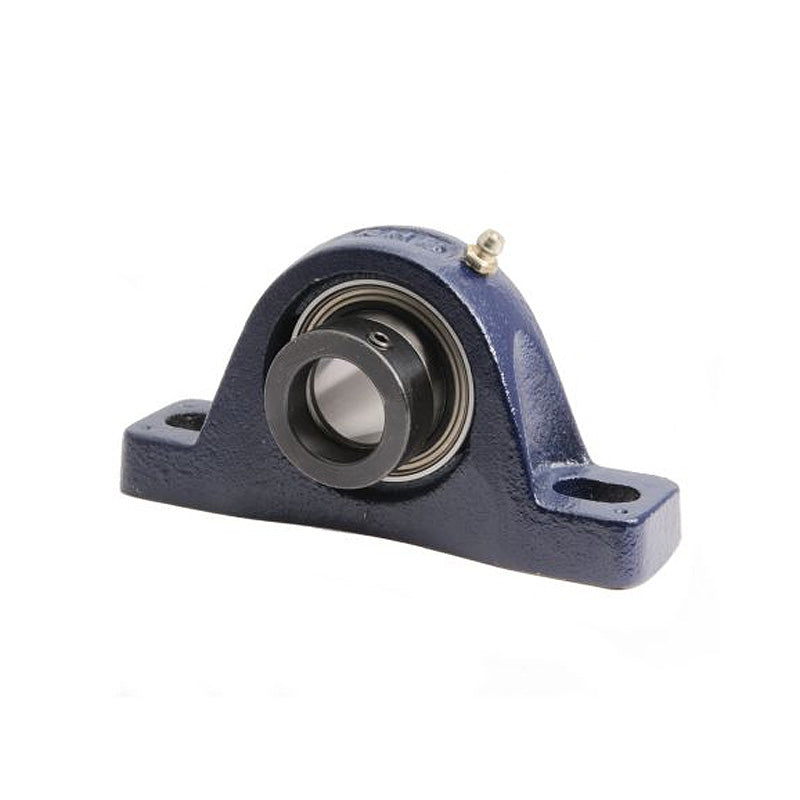 RHP SL2-7/16DEC Two Bolt Cast Iron Pillow Block and 2-7/16 Bore Eccentric Collar Full Width Insert