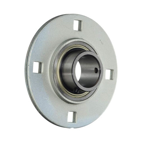 RHP SLFE1-1/4L 3 Bolt Pressed Steel Bearing Housing and 1-1/4 inch Bore Insert