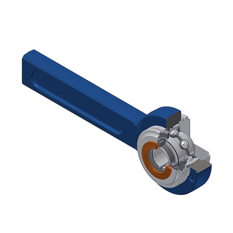 SNR UKSP209HCO Metric Cast Iron Tensioner Unit with Narrow Steel Plate Cover - Open Version - with Insert and Adaptor Sleeve Fits 40mm Shaft - Allow 2-3 Days