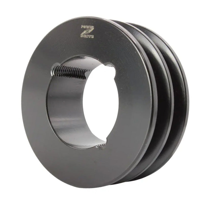 80X2SPA 80mm Pitch Diameter SPA Section Tapered Locking Bush Type Pulley with 2 Grooves (Bush not Incl.)