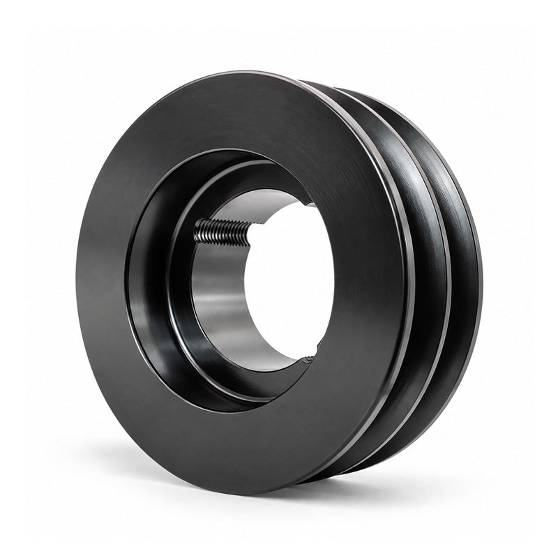 132X2SPB 132mm Pitch Diameter SPB Section Tapered Locking Bush Type Pulley with 2 Grooves (Bush not Incl.)
