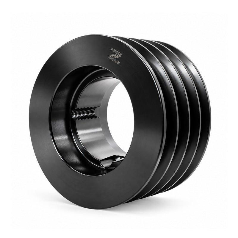 170X4SPB 170mm Pitch Diameter SPB Section Tapered Locking Bush Type Pulley with 4 Grooves (Bush not Incl.)