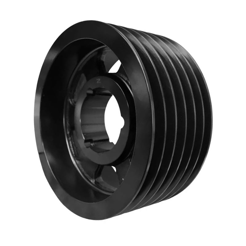 PowerDrive 315X6SPB 315mm Pitch Diameter SPB Section Tapered Locking Bush Type Pulley with 6 Grooves (Bush not Incl.) - Allow 2-3 Days