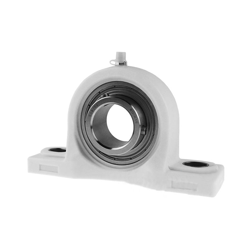 SSBPPL205 Metric Thermo Plastic Two Bolt Pillow / Plummer Block Housing with 25mm Bore Stainless Insert