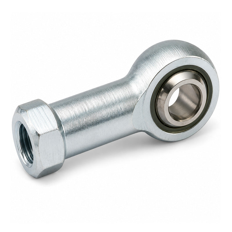 ISB TSF16RB Right Hand Maintenance Required Steel/Steel Plain Female Rod End M16 Thread