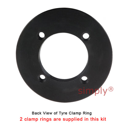 Major Brand F50F/F50B Inner Facing Taper Bore/Pilot Bored Tyre Drive Coupling Assembly with Fire Resistant Antistatic (F.R.A.S) Tyre