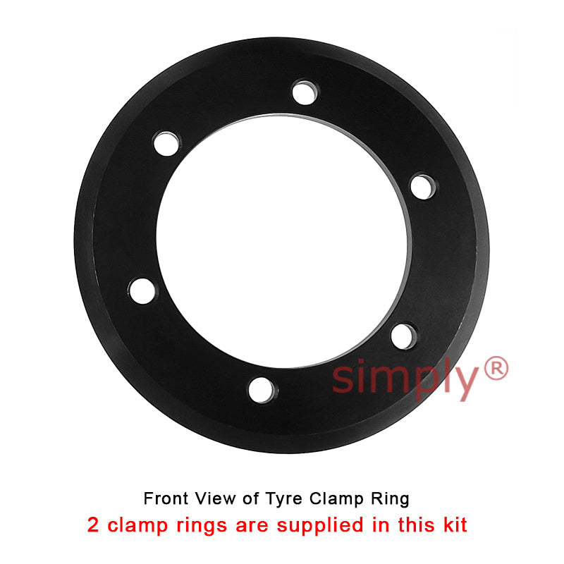 Major Brand F80H/F80H Outer Facing Taper Bores Type Tyre Drive Coupling Assembly with Natural Rubber Tyre
