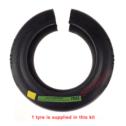 Major Brand F60H/F60F Inner/Outer Facing Taper Bores Type Tyre Drive Coupling Assembly with Fire Resistant Antistatic (F.R.A.S) Tyre