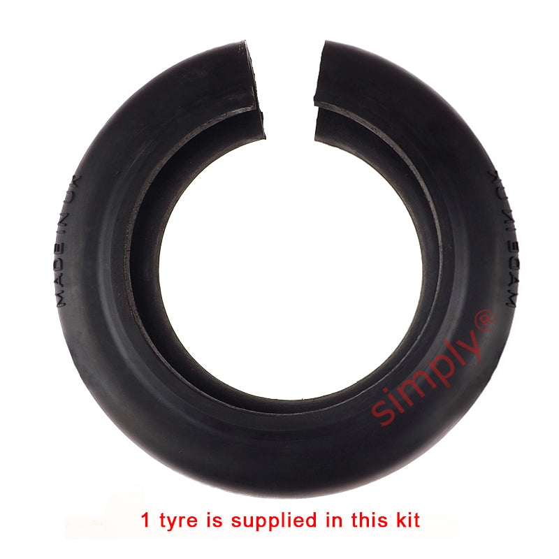 Major Brand F140H/F140B Outer Facing Taper Bore/Pilot Bored Tyre Drive Coupling Assembly with Natural Rubber Tyre