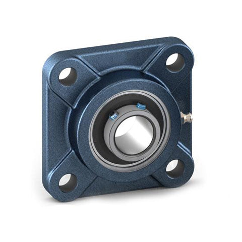 Challenge / FK UCF214-44 Imperial Cast Iron Four Bolt Square Flange Housing with 2-3/4 inch Bore Insert and Triple Lip Seal Ideal for Agricultural and Outdoor Use
