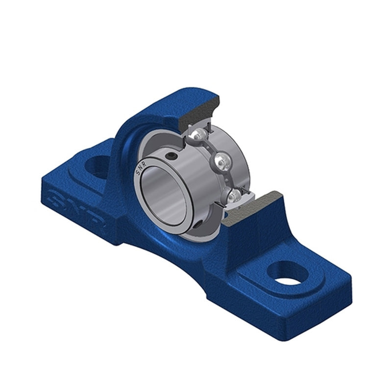 SNR UCP207-22N Imperial Cast Iron Two Bolt Pillow / Plummer Block Housing 1-3/8 inch Bore Insert - Allow 2-3 Days