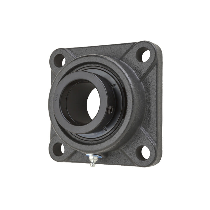NTN UELFL209-111D1 Imperial Two Bolt Cast Iron Oval Housing with 1-11/16 inch Bore Eccentric Collar Insert - Allow 2-3 Days