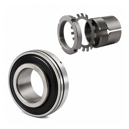 UK205/HE2305 Taper Bore Bearing Insert and Sleeve Fits 3/4 inch Shaft