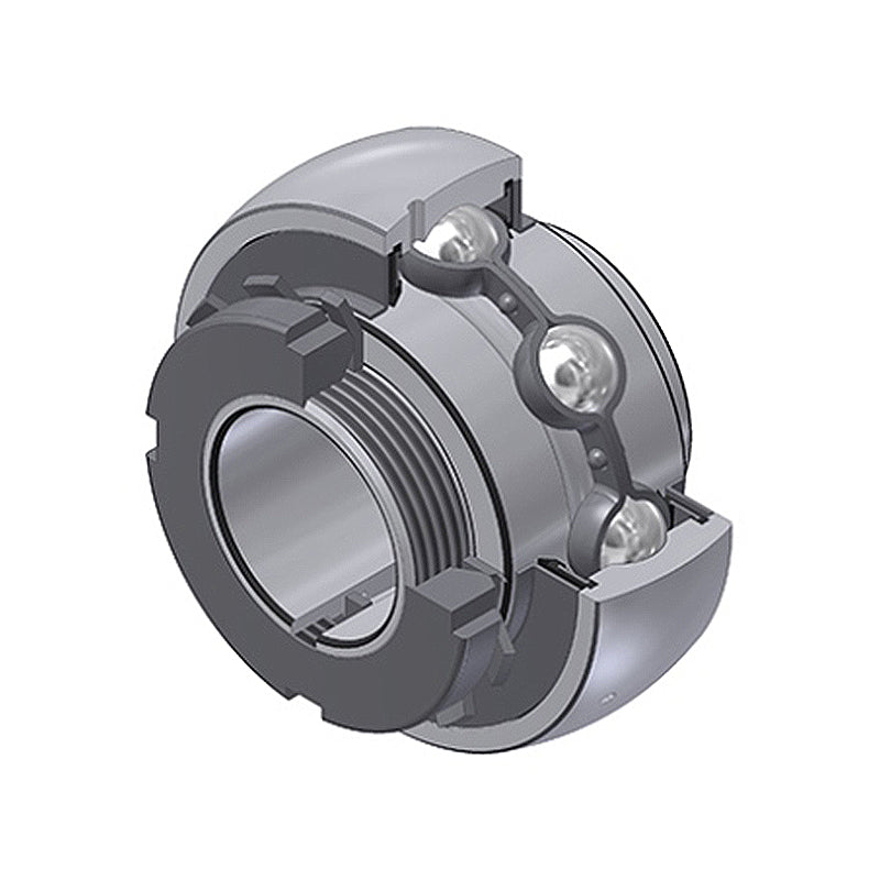 SNR UK215G2H-40 Imperial Full Width Spherical Outer Bearing Insert 2-1/2 inch Bore 130mm Outside Diameter with Adapter Sleeve - Allow 2-3 Days